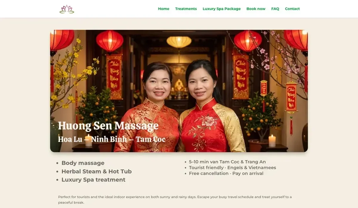 Hương Sen Massage screenshot